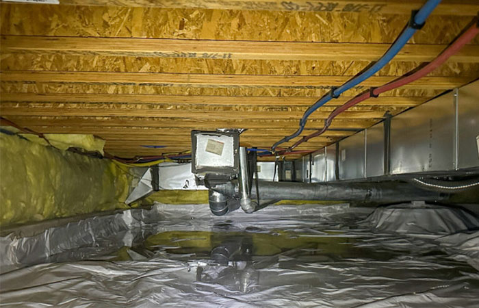 Crawl Space Encapsulation Waterproofing